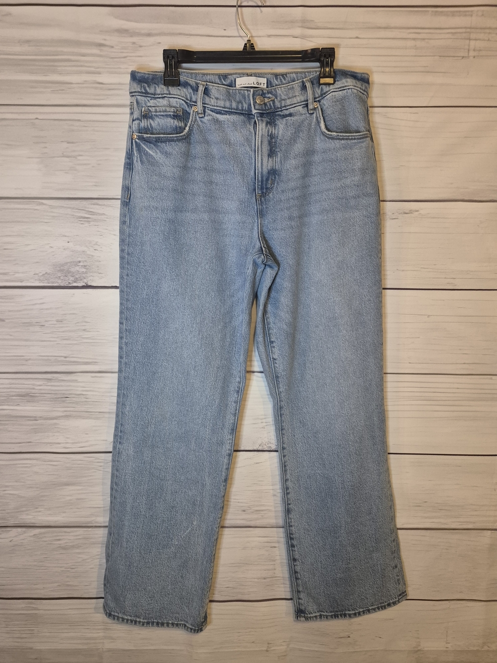 LOFT Light Blue Relaxed Straight Leg Women’s Jeans Denim